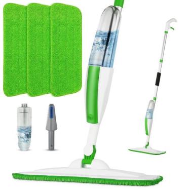 Imagem de Spray Mop Panda Grip para limpeza de piso com frasco de 400 mL