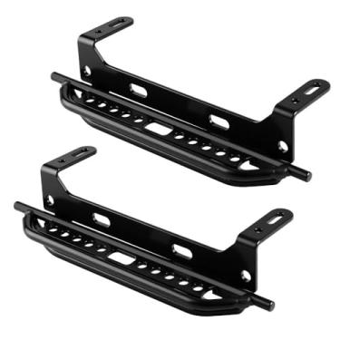 Imagem de GLOBACT RC Side Pedal Stainless Steel Rock Sliders for Traxxas TRX4 1/10 RC Crawler Car Upgrade Parts.