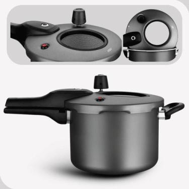 Imagem de Panela de Pressão MTA 4,5L Grafite N20 Antiaderente com Visor de Vidro