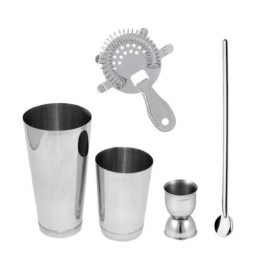 Imagem de Kit Bar Iniciante 1 Bartender 5 Peças - WebBar