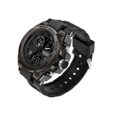 Imagem de Relógio Masculino Esportivo Sanda 739 Preto