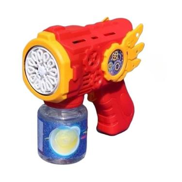 Imagem de Pistola bolha de sabão para crianças(Vermelho Bordô)
