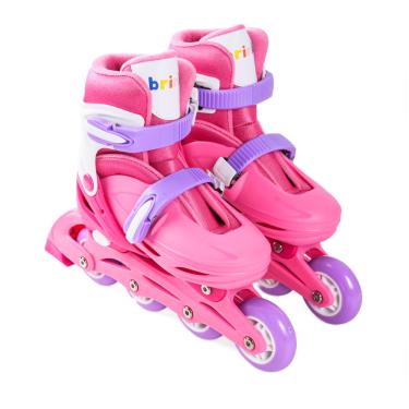 Imagem de Patins Inline Rosa 4 Rodas Brink+ 36-39