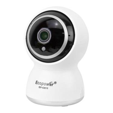 Imagem de Camera de Seguranca IP Ecopower EP-C011 - 2MP - Wi-Fi - Branco e Preto