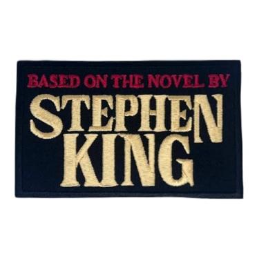 Imagem de Baseado no romance de Stephen King Patch (8,5 cm) bordado com ferro ou costurado a ferro ou costurado, lembrança de filme de terror, fantasia, jaqueta, mochila, boné, adesivos de presente DIY