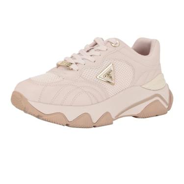 Imagem de GUESS Tênis feminino Moeann, Rosa claro 680, 34