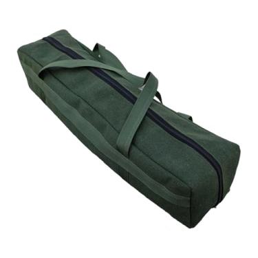 Imagem de Dynwave Bolsa de armazenamento para acampamento, lona espessada, bolsa esportiva resistente, mochila para equipamentos de acampamento, guarda-chuva, 90x20x20cm