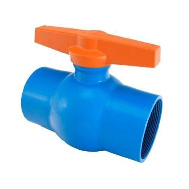 Imagem de Registro 1.1/2 pol De Esfera Roscável para irrigação - Viqua