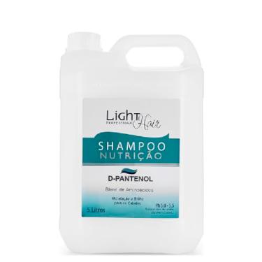 Imagem de Light Hair Shampoo D-Pantenol Lavatório Nutrição - 5 L