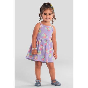 Imagem de Vestido infantil menina de borboleta Brandili