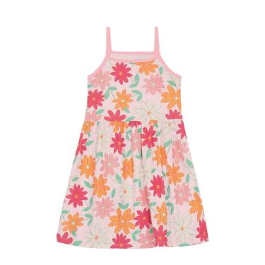 Imagem de Vestido infantil menina de flores Brandili