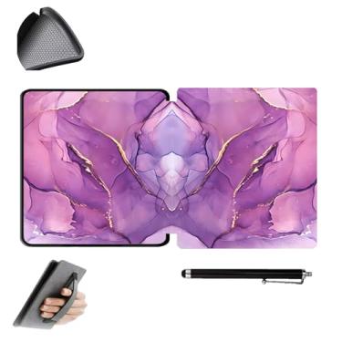 Imagem de GUKSRASO Capa para Kindle Oasis 10ª/9ª Geração 2019/2017 (Modelo: CW24WI/S8IN4O) - Adequado Apenas para 7 Polegadas, Capa Protetora Fina e leve de TPU com Alça de Mão e Caneta