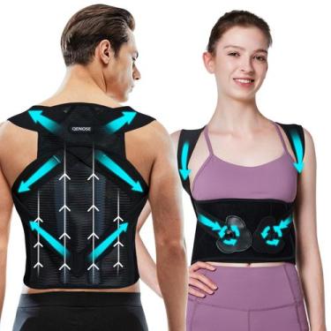 Imagem de Corretor de postura QENOSE Back Brace para mulheres e homens