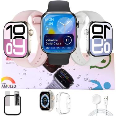 Imagem de Smartwatch Relogio W11 Pro Microwear Series 11 Gps Nfc Android iOS Bluetooth Tela Amoled 47mm-Unissex