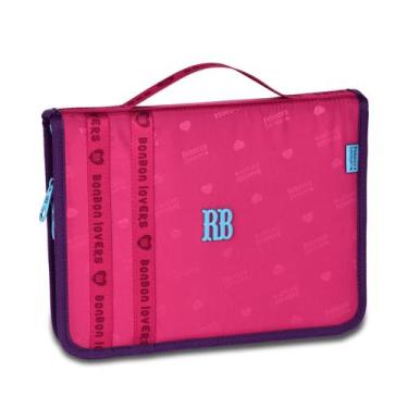 Imagem de Estojo Grande Fichário Rebecca Bonbon 96 lapis Estojo Escolar - Clio S