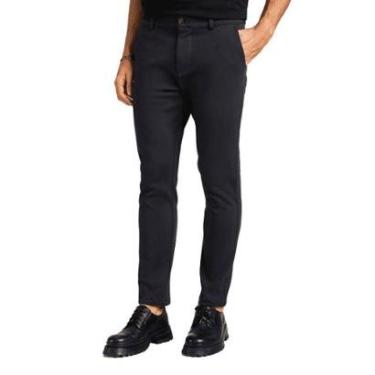 Imagem de Calça Masculina Lado Avesso Alfaiataria Marinho - LH17438-Masculino