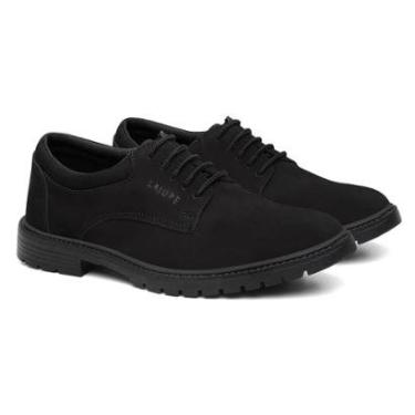 Imagem de Sapato Oxford Masculino Couro Legítimo Cadarço Linha Conforto-Masculino