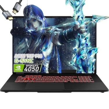 Imagem de ASUS -TUF F16 Gaming-Laptop RTX 4050 - Intel Core 5 210H Beat AMD Ryzen 7 7435HS -40.6 cm FHD+ Display 144Hz- 32GB RAM -1TB PCIe SSD -RGB Backlit Keyboard -G-SYNC -Portatil Gamer PC -Windows 11 -Cabo