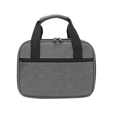 Imagem de predolo Estojo de transporte para multímetro, bolsa para ferramentas de eletricista, organizador de testador de circuito, suporte para tomada, kit de, Cinza