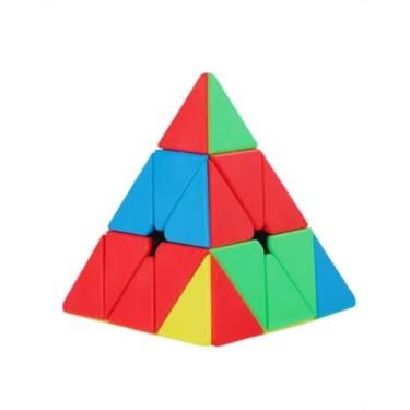 Imagem de Pirâmide Triângulo Mágico MoYu Profissional Quebra-Cabeça Anti Stress Brinquedo Educativo Cubo