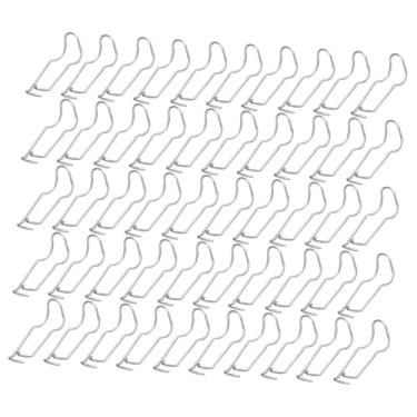 Imagem de Ｂｅｓｇａ 50x Clipes de arame para treliça de plantas Conector de gaiolas de plantas Reutilizável Suporte de tubo de escalada Ferramenta de fixação para horta, para Tubo de 2.2 Cm