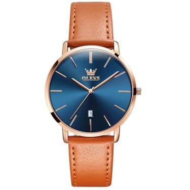 Imagem de OLEVS Relógios femininos, Amarelo