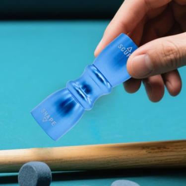 Imagem de Ferramenta de ponta de taco de sinuca 3 em 1, ferramenta de acessórios para tacos de bilhar, ferramenta de aerador, ferramenta de ponta de taco de sinuca, scuffer, modelador e arejador, presentes para