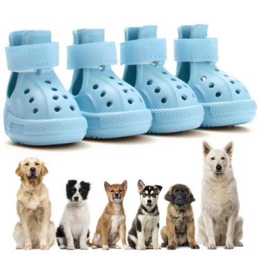 Imagem de Sapatos para cães UGRASEA Paw Protector, antiderrapante, impermeável, 