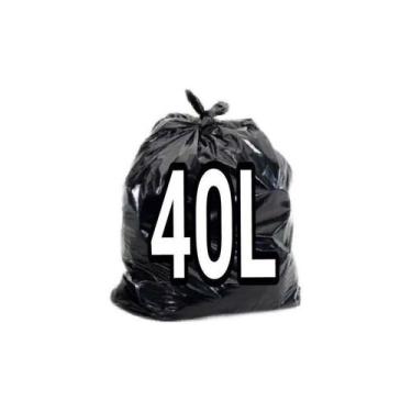 Imagem de Saco De Lixo 40 Litros Com 100 Unidades - Higipack