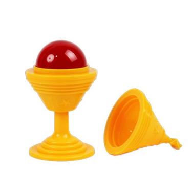 Imagem de Magic Cup Trick Sun and Moon Disappearing Egg PVC 4x11cm - yiweisai