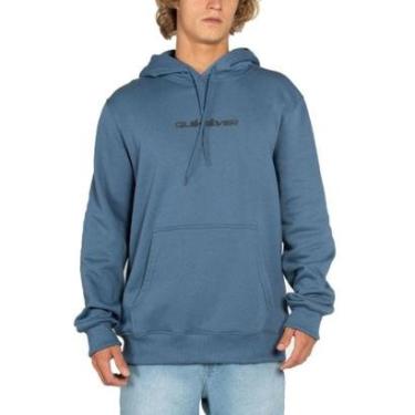 Imagem de Moletom Canguru Quiksilver Q422A0128 Azul Escuro-Masculino