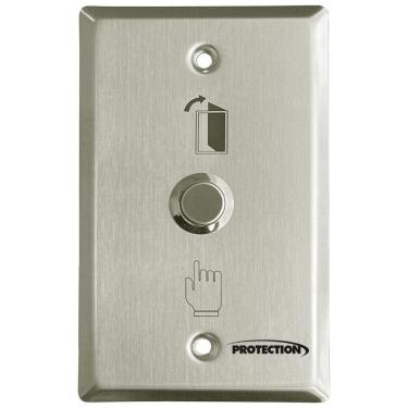 Imagem de Botoeira Acionadora Em Aço Inox Para Fechadura Pt-697