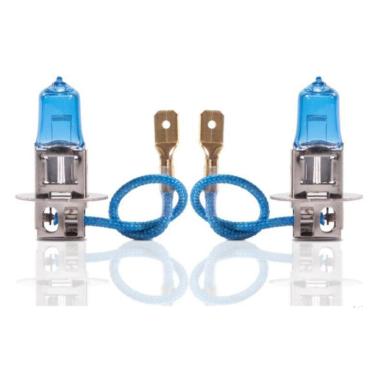 Imagem de Par De Lâmpada H3 Tech One Super Branca Efeito Xenon 8500K