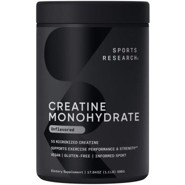 Imagem de Suplemento Sports Research Creatina Monohidratada 500G-Unissex
