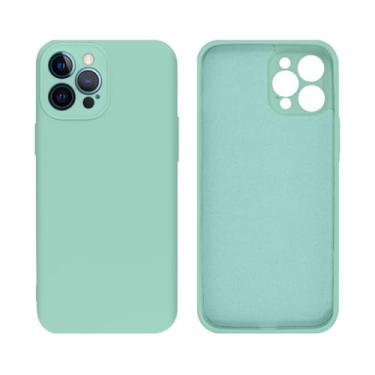 Imagem de Capinha Compativel com iPhone 12 Pro Max Com Proteção de Câmera em Silicone com Interior Aveludado