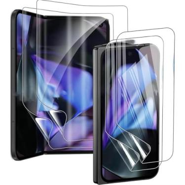 Imagem de LXEEOLX [Pacote com 2 protetores de tela para Google Pixel 10 Pro Fold, protetor de tela de TPU flexível não quebrável de alta sensibilidade (vidro não temperado)