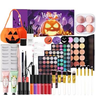 Imagem de Kit de maquiagem para mulheres Kit completo,Kit de maquiagem completo - Pincel de maquiagem,Kit de maquiagem completo para maquiagem, paleta de sombras, pincéis de maquiagem para meninas profissionais
