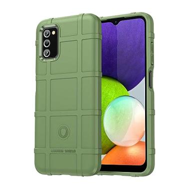 Imagem de IDEWEI Capa para Samsung Galaxy A03S, fibra de carbono refinada, anti-queda, anti-impressões digitais, proteção integral. A capa do telemóvel é compatível com Samsung Galaxy A03S