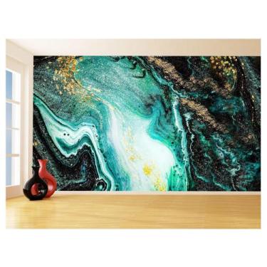 Imagem de Papel De Parede 3D Estilo Marmore Tintas Cores 3,5M Mbr111 - Você Deco