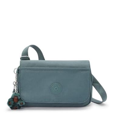 Imagem de Kipling Averill Bolsa transversal leve Aloe Tonal, Aloe tonal claro, 7.75''L x 4.75''H x 1.75''D