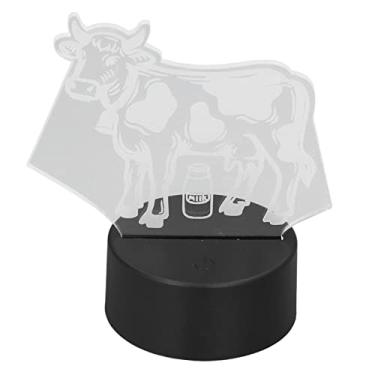 Imagem de YWBL-WH Luz Noturna 3D, Lâmpada de Mesa LED de Acrílico de 7 Cores Com Interruptor de Toque Alimentado por USB, Perfeita para Quarto de Crianças e Sala de Jogos