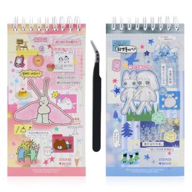 Imagem de 800 pçs adesivos fofos para scrapbook viagem a laser livro para adulto kawaii coreano adesivos para diário estética kpop photocard adesivo toploader decoração para cartão faça você mesmo arte