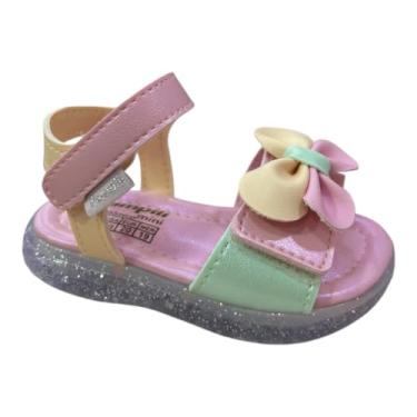 Imagem de Sandália de Led Infantil Pampili Candy Colorida (COLORIDO, BR, Criança de 1 a 3 anos, Numérico, P, 18)