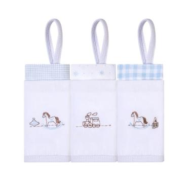 Imagem de Papi Textil Cueiro Manta Bordados Papi 84Cm X 80Cm Contem 02 Un