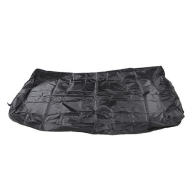 Imagem de Zhjvihx Capa de Vagão, 59 X 37 Polegadas, Tecido Oxford Resistente 600D, à Prova de água, à Prova de Poeira, Capa de Chuva Com Cordão Ajustável, para Jardinagem de Acampamento Ao Ar