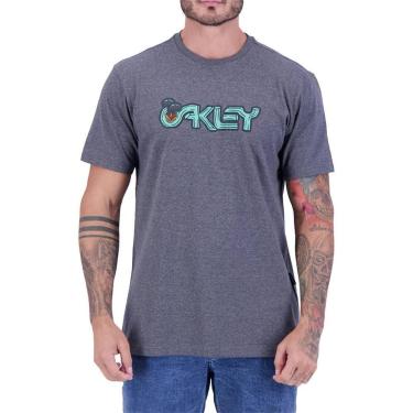 Imagem de Camiseta Oakley Mushroom Logo WT24 Masculina-Masculino