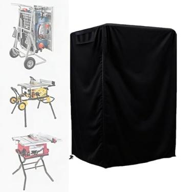 Imagem de Fabater Capa para Serra de Mesa, Tecido Oxford 420D à Prova de água, Proteção para Serra de Esquadria Com Bolso e Alça de Armazenamento, Cabe na Maioria das Plainas (L)