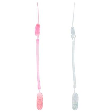 Imagem de Kit 2 Prendedor de Chupeta Mola Pietra Baby Cordão Melhor Qualidade To