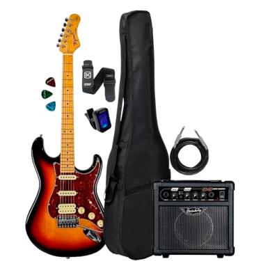 Imagem de Guitarra Tagima Tg-540 Sunburst Hss + Cubo Sg15