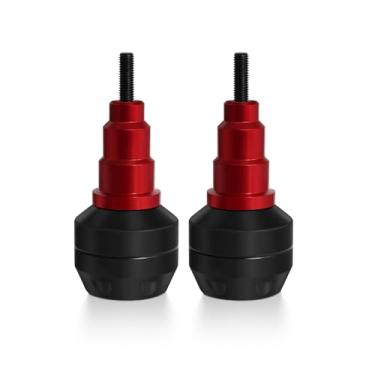 Imagem de MFGZD CNC Motocicleta Moldura Sliders Protetor de Colisão Compatível com Kawasaki Z900 Z900RS 2017-2024 / Z1000 2010-2018 / Z1000SX 2011-2016 Quadro Sliders Vermelho